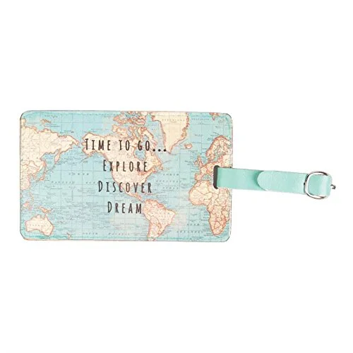 Waterproof Travel Duffel Bag Covers in Black for Protecting Your LuggageSass & Belle Vintage World Map Luggage Tag
