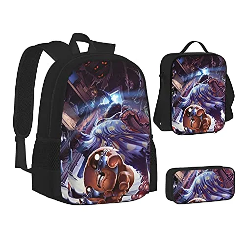 Women's TSA - Approved Luggage Locks in Rose Gold for Secure TravelThe Bin-Ding Of Is-Aac Backpack Three-Piece Cartoon School Bag With Pencil Case Messenger Lunch Bag Women's TSA - Approved Luggage Locks in Rose Gold for Secure TravelThe Bin-Ding Of Is-Aac Backpack Three-Piece Cartoon School Bag With Pencil Case Messenger Lunch Bag