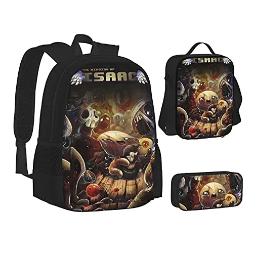 Travel Jewelry Organizers in Velvet with Multiple Compartments in PurpleThe Bin-Ding Of Is-Aac Backpack Three-Piece Cartoon School Bag With Pencil Case Messenger Lunch Bag Travel Jewelry Organizers in Velvet with Multiple Compartments in PurpleThe Bin-Ding Of Is-Aac Backpack Three-Piece Cartoon School Bag With Pencil Case Messenger Lunch Bag
