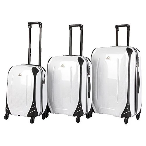 Expandable Travel Toiletry Bags in Clear Plastic for Easy Airport ScreeningThe Set Of Classic White Carbon Triforce Empire Collection Hardside 3-Piece Spinner Luggage Set Expandable Travel Toiletry Bags in Clear Plastic for Easy Airport ScreeningThe Set Of Classic White Carbon Triforce Empire Collection Hardside 3-Piece Spinner Luggage Set