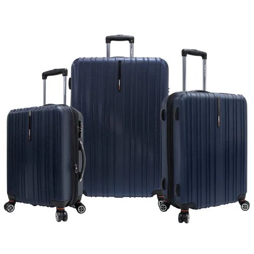 Anti - Theft Crossbody Travel Bags with RFID Protection in Gray for City TripsTraveler’S Choice Tasmania 100% Polycarbonate Expandable 8-Wheel Spinner 3-Piece Luggage Set With Anti - Theft Crossbody Travel Bags with RFID Protection in Gray for City TripsTraveler’S Choice Tasmania 100% Polycarbonate Expandable 8-Wheel Spinner 3-Piece Luggage Set With