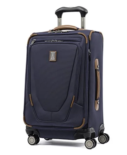 Leather - Trimmed Travel Laptop Sleeves in Burgundy for ProtectionTravelpro Luggage Crew 11 21" Carry-on Expandable Spinner w/Suiter and USB Port, Patriot Blue Leather - Trimmed Travel Laptop Sleeves in Burgundy for ProtectionTravelpro Luggage Crew 11 21" Carry-on Expandable Spinner w/Suiter and USB Port, Patriot Blue