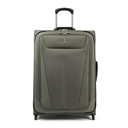 Travel - Size Toiletry Bottles with Leak - Proof Caps in ClearTravelpro Luggage Expandable Checked-Medium, Slate Green Travel - Size Toiletry Bottles with Leak - Proof Caps in ClearTravelpro Luggage Expandable Checked-Medium, Slate Green
