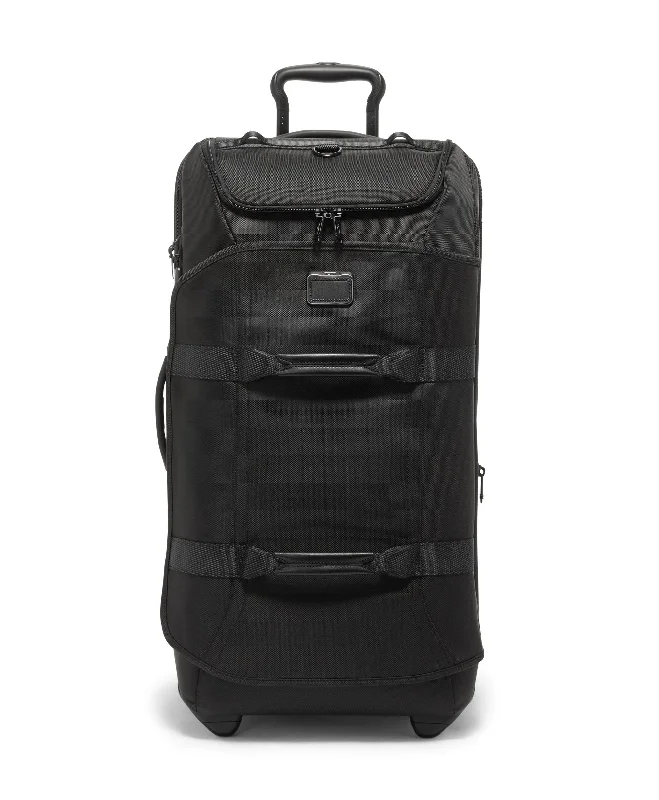 Anti - Theft Crossbody Travel Bags with RFID Protection in Gray for City TripsTumi Alpha Bravo Wheeled Duffel Expandable Packing Case Anti - Theft Crossbody Travel Bags with RFID Protection in Gray for City TripsTumi Alpha Bravo Wheeled Duffel Expandable Packing Case
