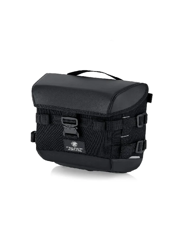 Travel Bag ID Card Holders in Clear Vinyl with Lanyards10L - Incognito Quick-Mount Small Indian Scout Rogue Sixty Solo Saddlebag (Left Only)