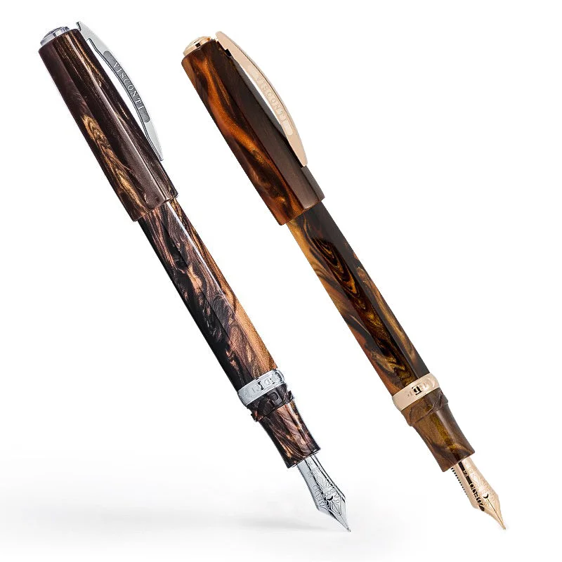 Women's Travel - Friendly Backpack Rain Covers in Transparent MaterialVisconti Medici Fountain Pens (Rose Gold or Palladium) Women's Travel - Friendly Backpack Rain Covers in Transparent MaterialVisconti Medici Fountain Pens (Rose Gold or Palladium)