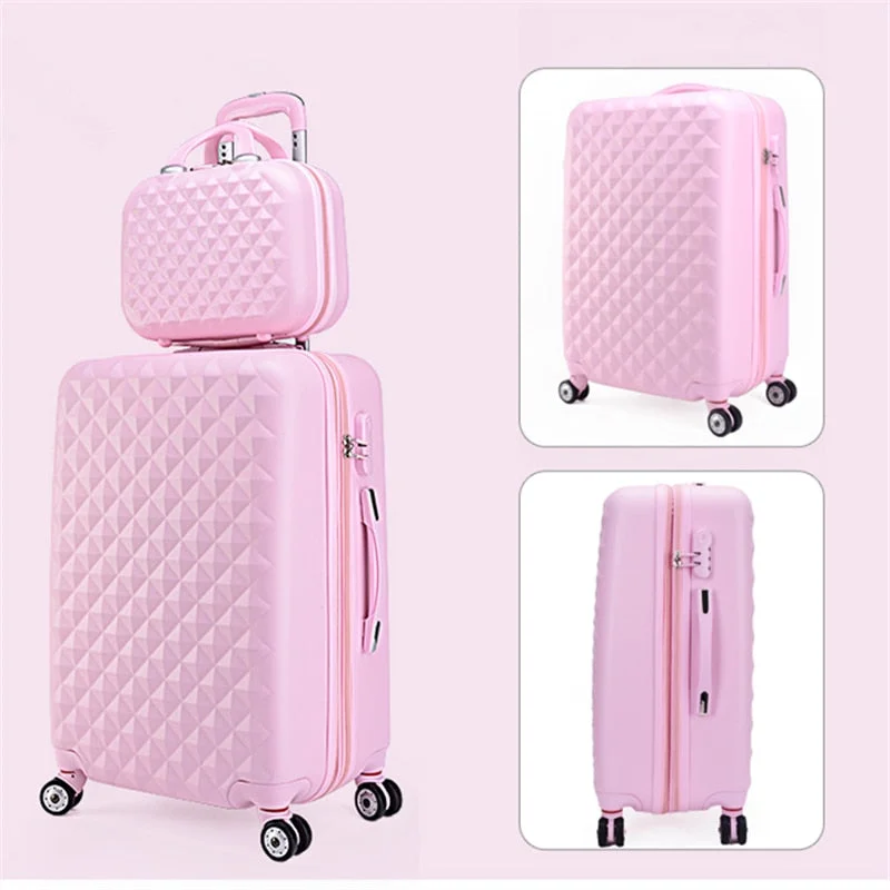 Travel Jewelry Organizers in Velvet with Multiple Compartments in PurpleWholesale!14 28Inches(2 Pieces/Set) Large Capacity Abroad Travel Trolley Luggage Set For Travel Jewelry Organizers in Velvet with Multiple Compartments in PurpleWholesale!14 28Inches(2 Pieces/Set) Large Capacity Abroad Travel Trolley Luggage Set For