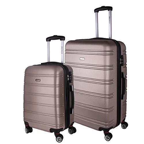 Monogrammed Leather Luggage Tags in Brown for a Personalized TouchWorld Traveler Bristol Ii Hardside 2-Piece Spinner Luggage Set, Champagne Monogrammed Leather Luggage Tags in Brown for a Personalized TouchWorld Traveler Bristol Ii Hardside 2-Piece Spinner Luggage Set, Champagne