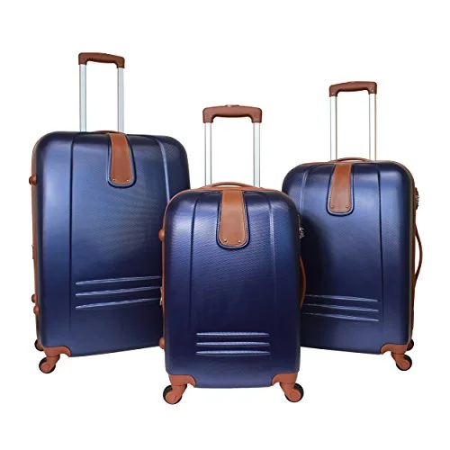 Detachable Travel Bag Shoulder Straps in Beige with Cushioned PadsWorld Traveler Classic Journey 3-Piece Hardside Spinner Luggage Set, Navy Detachable Travel Bag Shoulder Straps in Beige with Cushioned PadsWorld Traveler Classic Journey 3-Piece Hardside Spinner Luggage Set, Navy