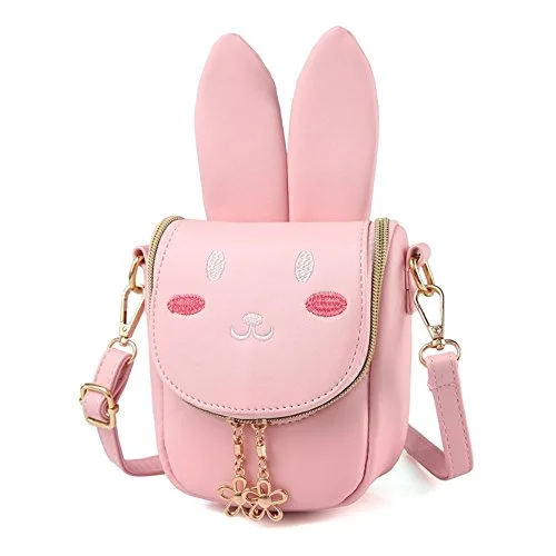 Detachable Travel Bag Shoulder Straps in Beige with Cushioned PadsYuboo Cute Bunny Purse Girls Rabbit Crossbody Bag For Kids And Toddlers (5Colors) (1-Pink) Detachable Travel Bag Shoulder Straps in Beige with Cushioned PadsYuboo Cute Bunny Purse Girls Rabbit Crossbody Bag For Kids And Toddlers (5Colors) (1-Pink)