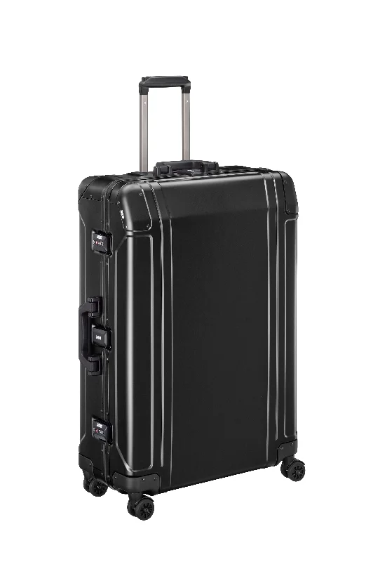 Travel - Size Toiletry Bottles with Leak - Proof Caps in ClearGEO Aluminum 3.0 30" Spinner Large Luggage Travel - Size Toiletry Bottles with Leak - Proof Caps in ClearGEO Aluminum 3.0 30" Spinner Large Luggage