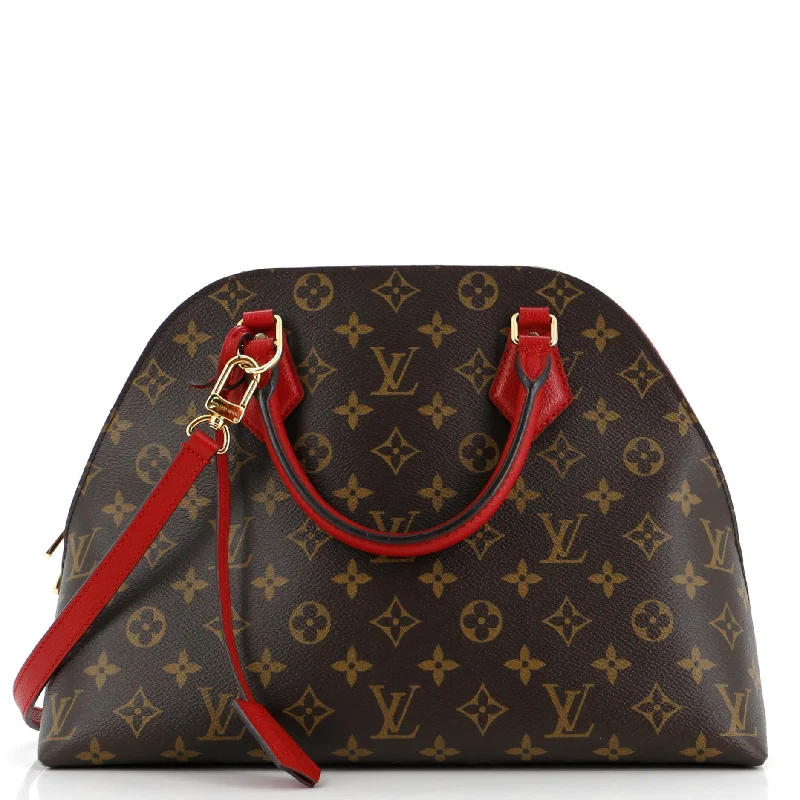 Shoulder Bag with Chain Strap in Silver for a Trendy AppearanceAlma BNB Handbag Monogram Canvas