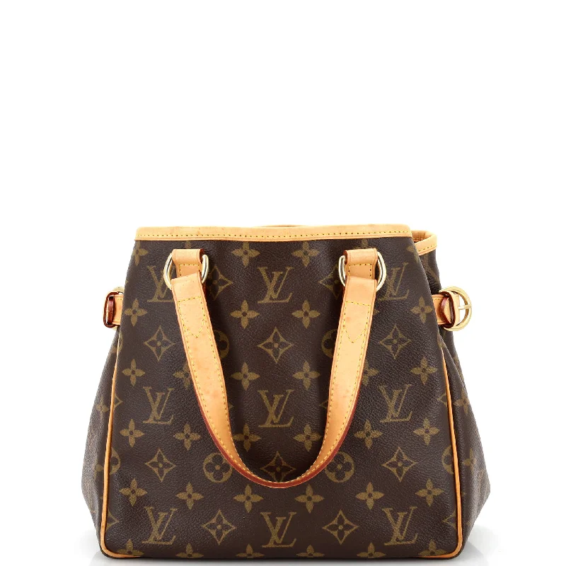 Embroidered Denim Shoulder Bag in Blue for a Vintage VibeBatignolles Handbag Monogram Canvas