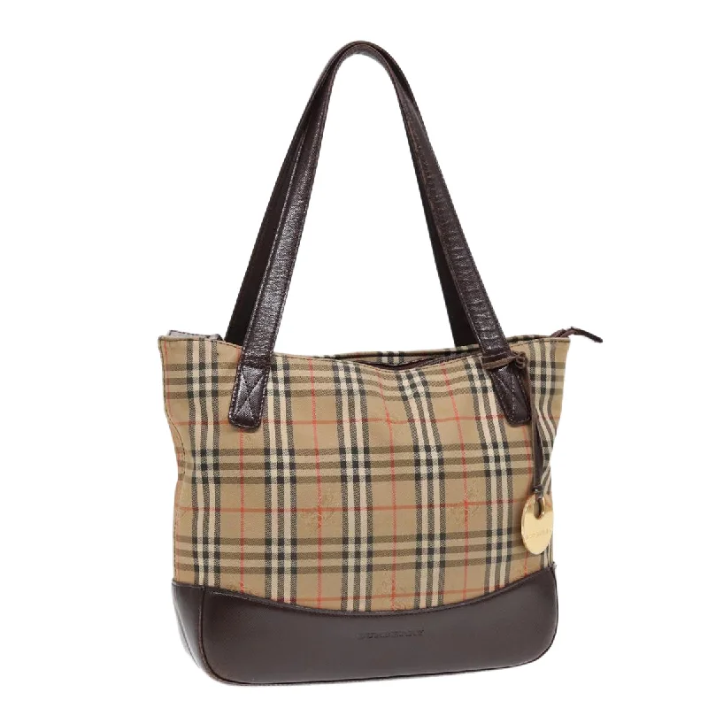 Tote Bag with RFID - Blocking Pocket in Black for Protecting Your Cards and InformationWomen's Tote Bag with Inner Compartments in Gray for Organizing Everyday EssentialsBurberry Nova Check  Canvas Tote Bag (Pre-Owned)