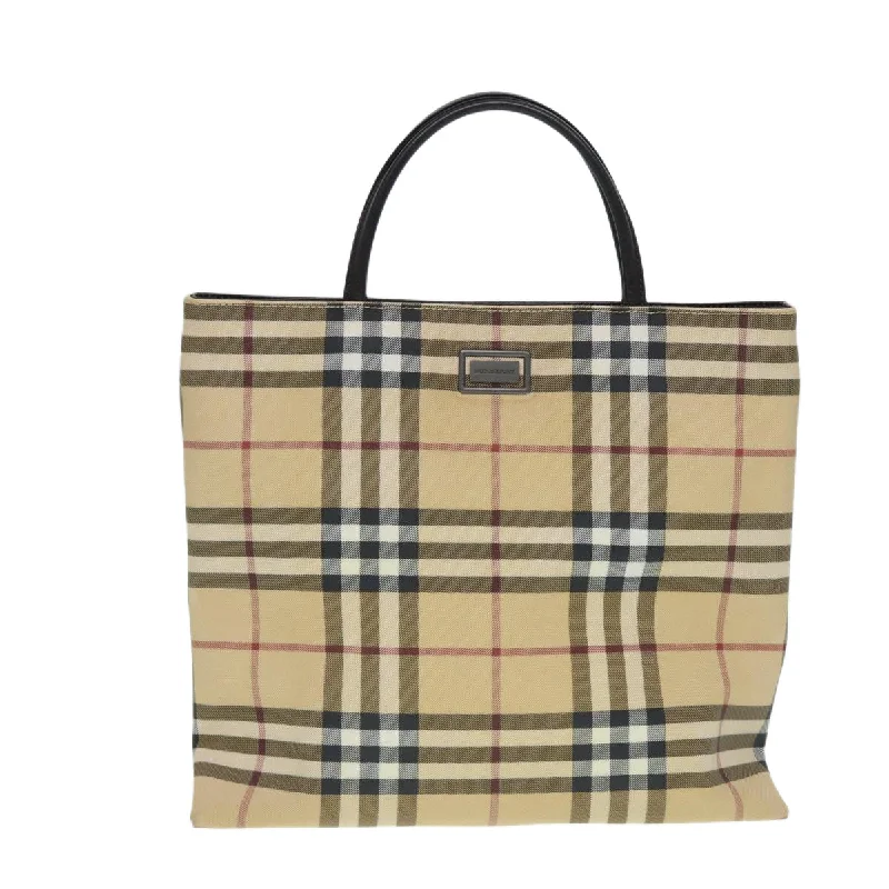 Quilted Tote Bag in Cream with Silver Hardware for a Classic and Sophisticated StyleWaterproof Tote Bag in Yellow for Outdoor Activities in Wet WeatherBurberry Nova Check  Canvas Tote Bag (Pre-Owned)