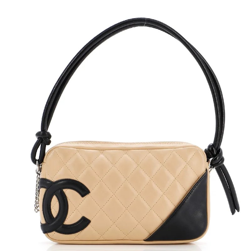 Cambon Pochette Quilted Leather