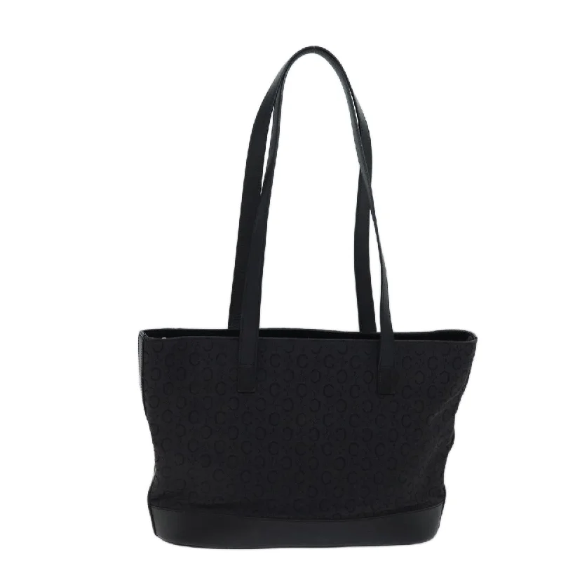 Tote Bag with Adjustable Shoulder Strap in Olive Green for Comfortable CarryingFaux Fur - Trimmed Tote Bag in White for a Cozy Winter LookCéline Macadam  Canvas Tote Bag (Pre-Owned)