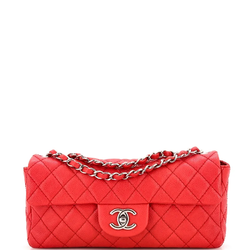 Suede Shoulder Bag in Pink with Tassel Accents for Casual OutingsClassic Single Flap Bag Quilted Caviar East West Suede Shoulder Bag in Pink with Tassel Accents for Casual OutingsClassic Single Flap Bag Quilted Caviar East West