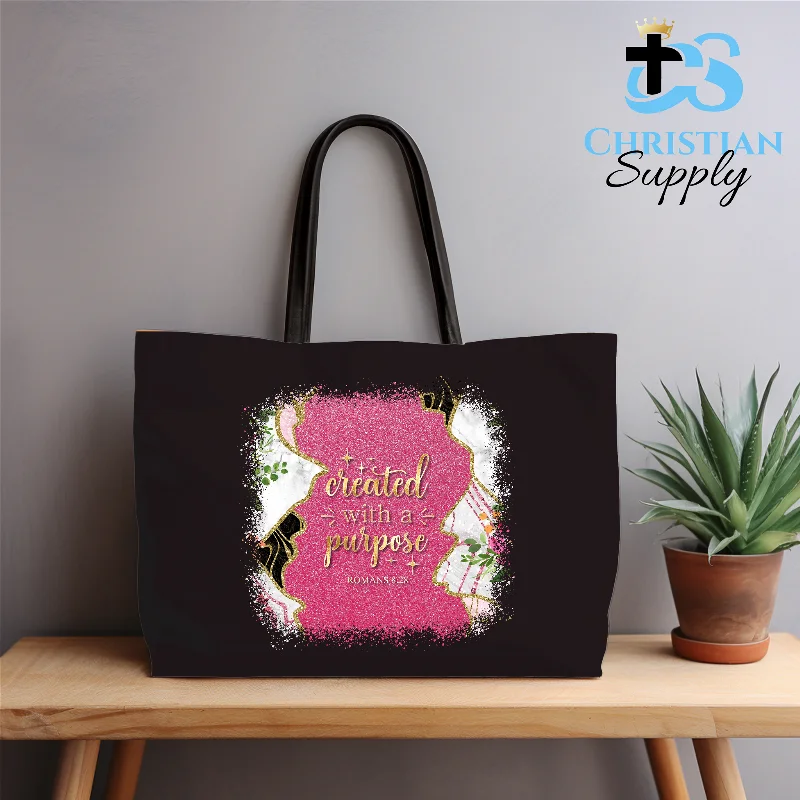 Women's Tote Bag with Inner Compartments in Gray for Organizing Everyday EssentialsCreated with a Purpose Tote Bag
