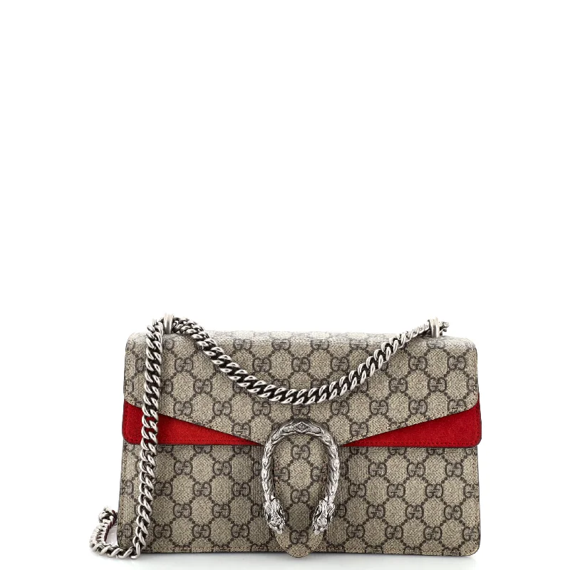 Quilted Shoulder Bag in Cream for a Classic and Elegant LookDionysus Bag GG Coated Canvas Small Quilted Shoulder Bag in Cream for a Classic and Elegant LookDionysus Bag GG Coated Canvas Small
