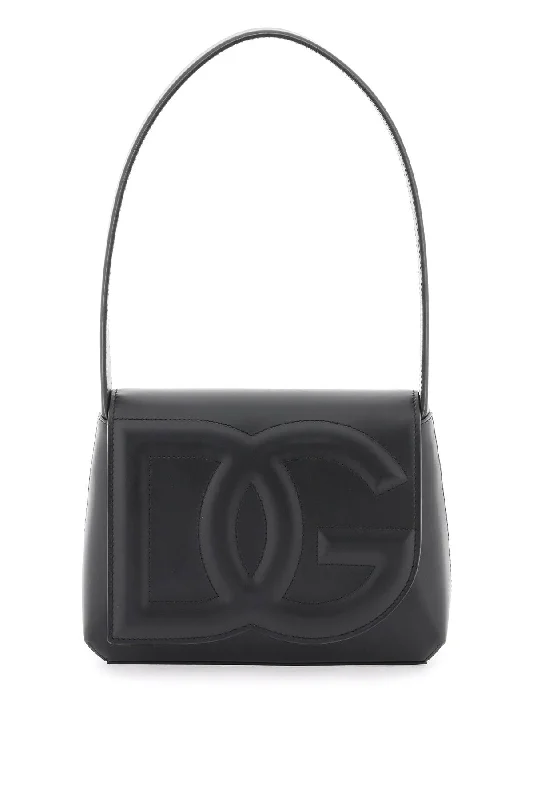 Printed Silk Shoulder Bag in Red for a Pop of ColorDolce & Gabbana Dg Logo Shoulder Bag