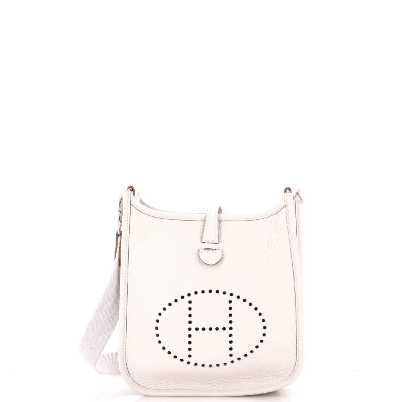 Printed Silk Shoulder Bag in Red for a Pop of ColorEvelyne Bag Gen III Clemence TPM
