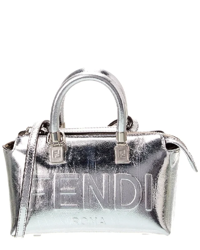 Metallic Shoulder Bag in Gold for Special OccasionsFENDI By The Way Mini Leather Shoulder Bag