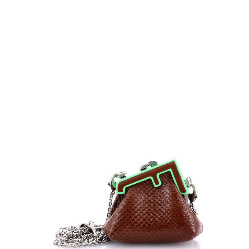 Women's Shoulder Bag with Fringe Details in Brown for a Bohemian StyleFirst Bag Karung and Enamel Pico