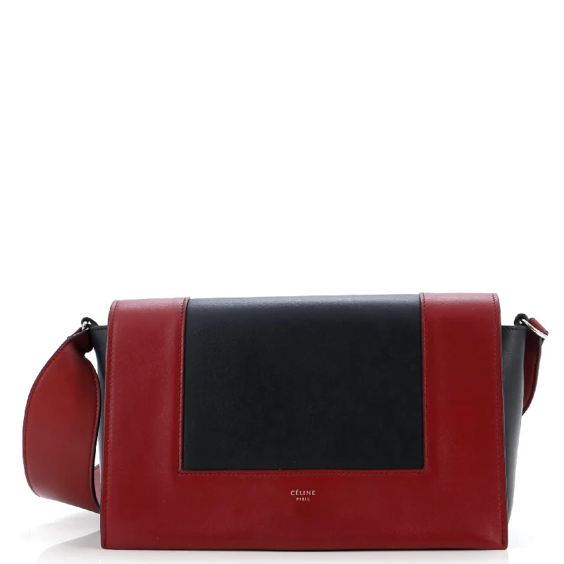 Metallic Shoulder Bag in Gold for Special OccasionsFrame Shoulder Bag Leather Medium