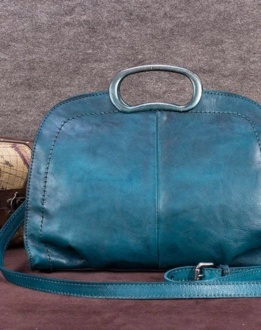 Women's Waterproof Nylon Shoulder Bag in Green for HikingVintage Womens Leather Handbag Stylish Shoulder Bag Purse For Women