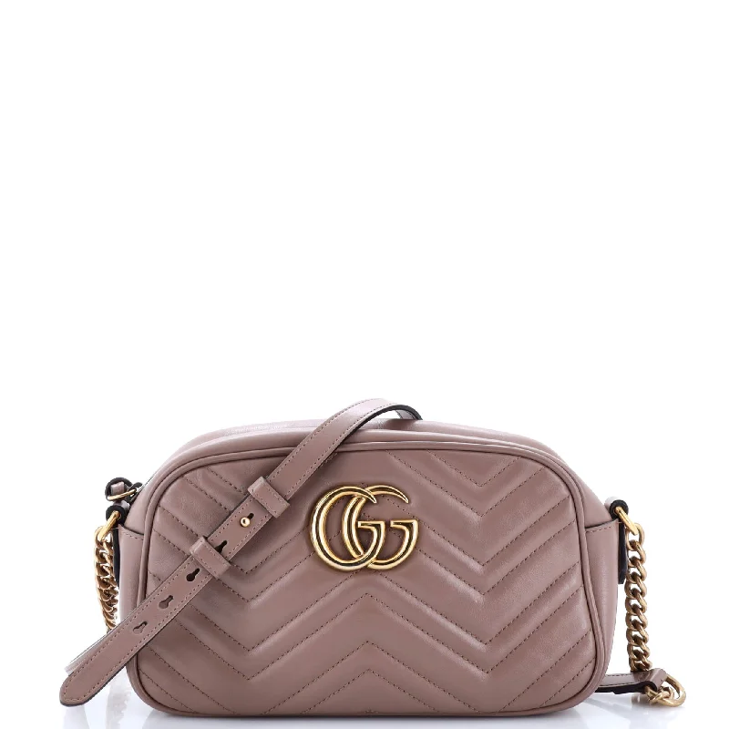 Women's Shoulder Bag with Adjustable Strap in Pink for ComfortGG Marmont Shoulder Bag Matelasse Leather Small Women's Shoulder Bag with Adjustable Strap in Pink for ComfortGG Marmont Shoulder Bag Matelasse Leather Small