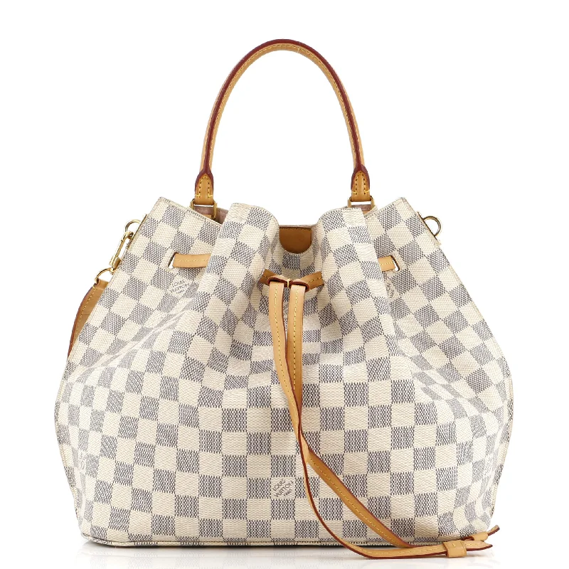 Crossbody Shoulder Bag in Black Leather with Gold Hardware for Night OutsGirolata Handbag Damier