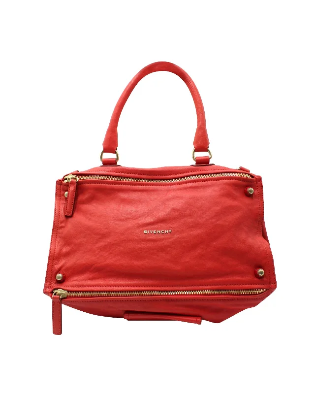 Givenchy Pandora Medium Bag in Red Leather