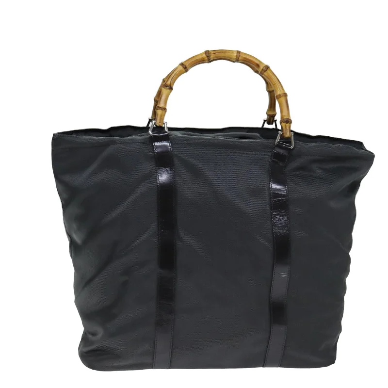 Patchwork Tote Bag in Denim with Vintage - Inspired Designs for a Retro AppealSmall Vegan Leather Tote Bag in Blush Pink with Gold - Tone Hardware for a Feminine and Stylish AccessoryGucci Bamboo  Synthetic Tote Bag (Pre-Owned)