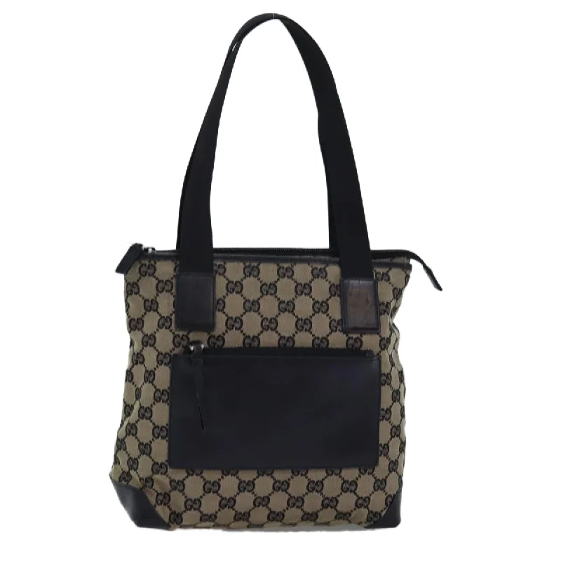 Quilted Tote Bag in Cream with Silver Hardware for a Classic and Sophisticated StyleLinen Tote Bag in Natural Beige with Braided Details for a Rustic Summer EnsembleGucci Gg Canvas  Canvas Tote Bag (Pre-Owned)