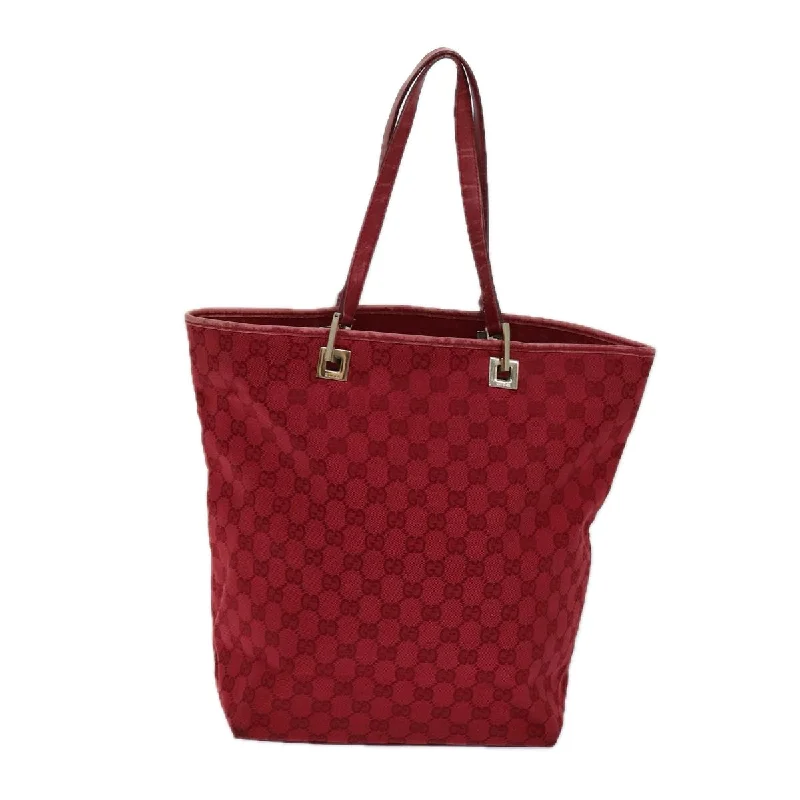 Linen Tote Bag in Natural Beige with Braided Details for a Rustic Summer EnsembleMedium - Sized Canvas Tote Bag in Navy Blue with Striped Pattern for a Nautical - Inspired LookGucci Gg Canvas  Canvas Tote Bag (Pre-Owned)