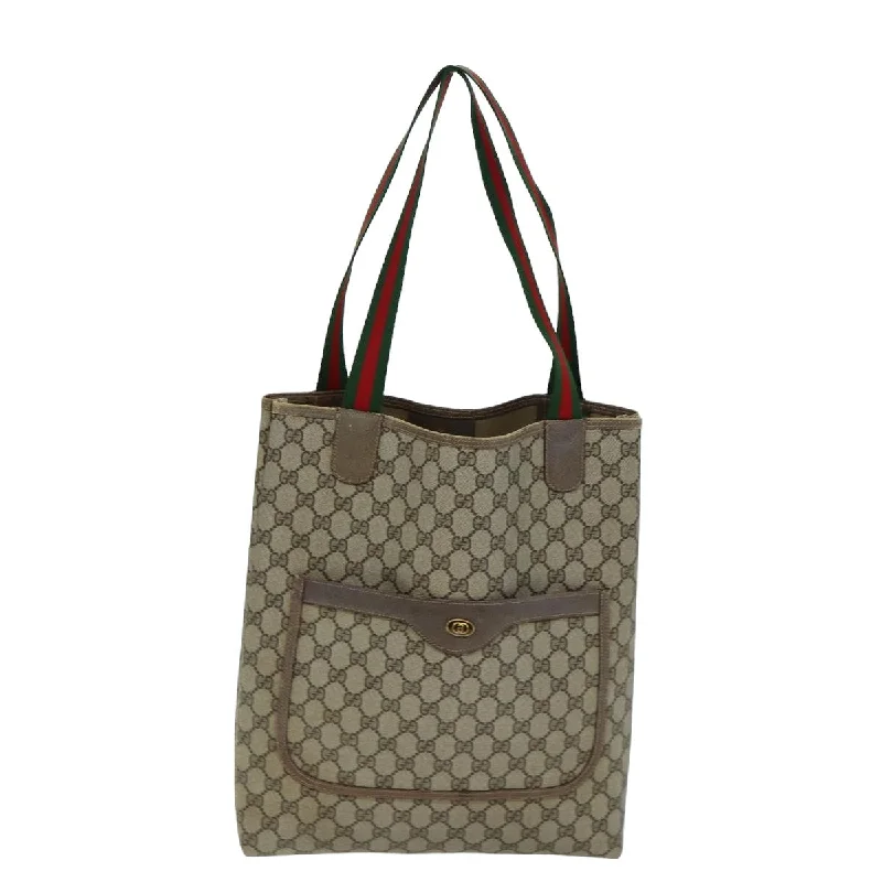 Embroidered Tote Bag in Beige with Floral Motifs for a Boho - Chic VibeFaux Fur - Trimmed Tote Bag in White for a Cozy Winter LookGucci Gg Canvas  Canvas Tote Bag (Pre-Owned)