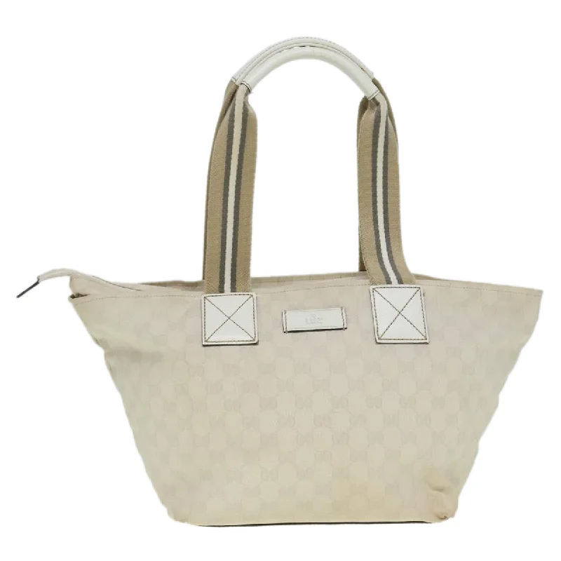 Women's Tote Bag with Zipper Closure in Red for Secure StorageMonogrammed Tote Bag in Brown Leather with Personalized Initials for a Custom and Elegant TouchGucci Sherry  Canvas Tote Bag (Pre-Owned)