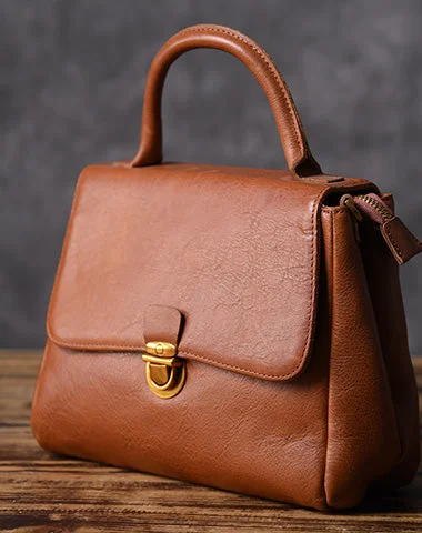 Shoulder Bag with Geometric Pattern in Multicolor for a Contemporary StyleHandmade Leather Women Vintage Handbag Shoulder Bag For Women