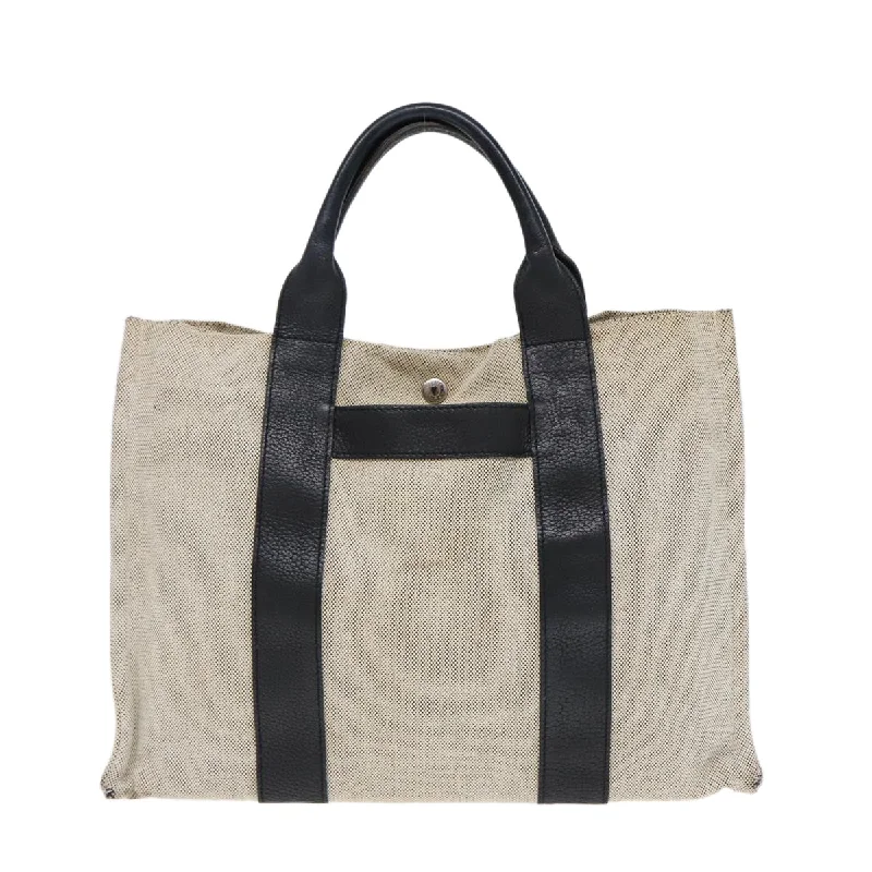 Tote Bag with Adjustable Shoulder Strap in Olive Green for Comfortable CarryingTote Bag with RFID - Blocking Pocket in Black for Protecting Your Cards and InformationHermès Arne  Canvas Tote Bag (Pre-Owned)