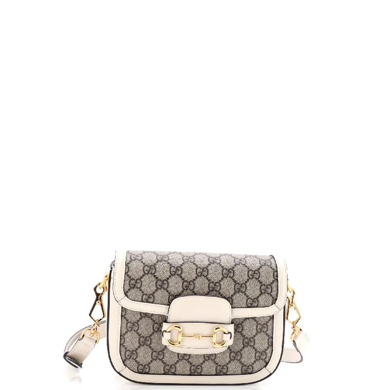 Horsebit 1955 Shoulder Bag GG Coated Canvas Mini