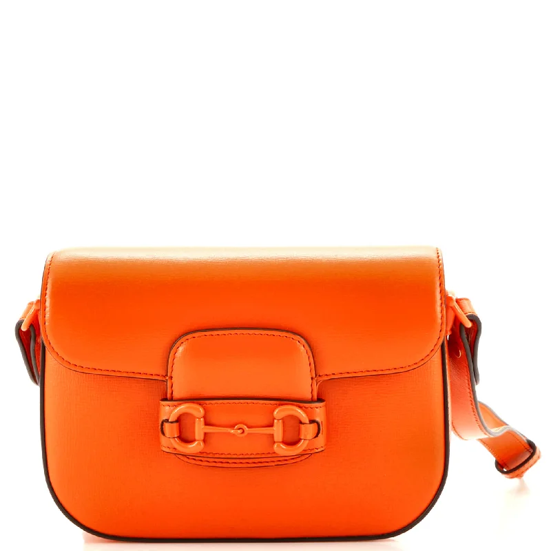 Canvas and Leather Combo Shoulder Bag in Tan for a Rustic LookHorsebit 1955 Shoulder Bag Leather Mini