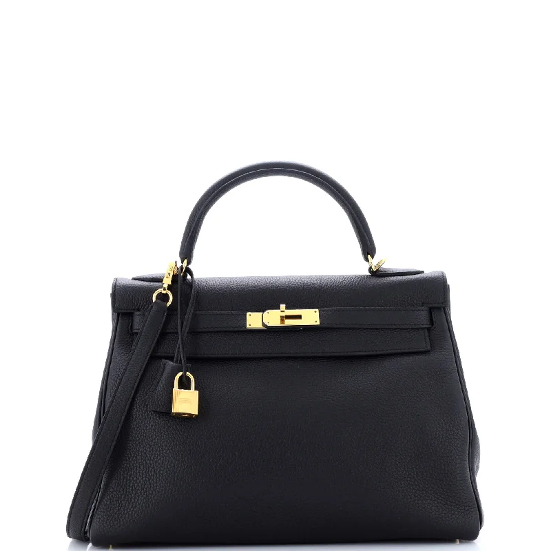 Women's Shoulder Bag with Adjustable Strap in Pink for ComfortKelly Handbag Noir Clemence with Gold Hardware 32 Women's Shoulder Bag with Adjustable Strap in Pink for ComfortKelly Handbag Noir Clemence with Gold Hardware 32