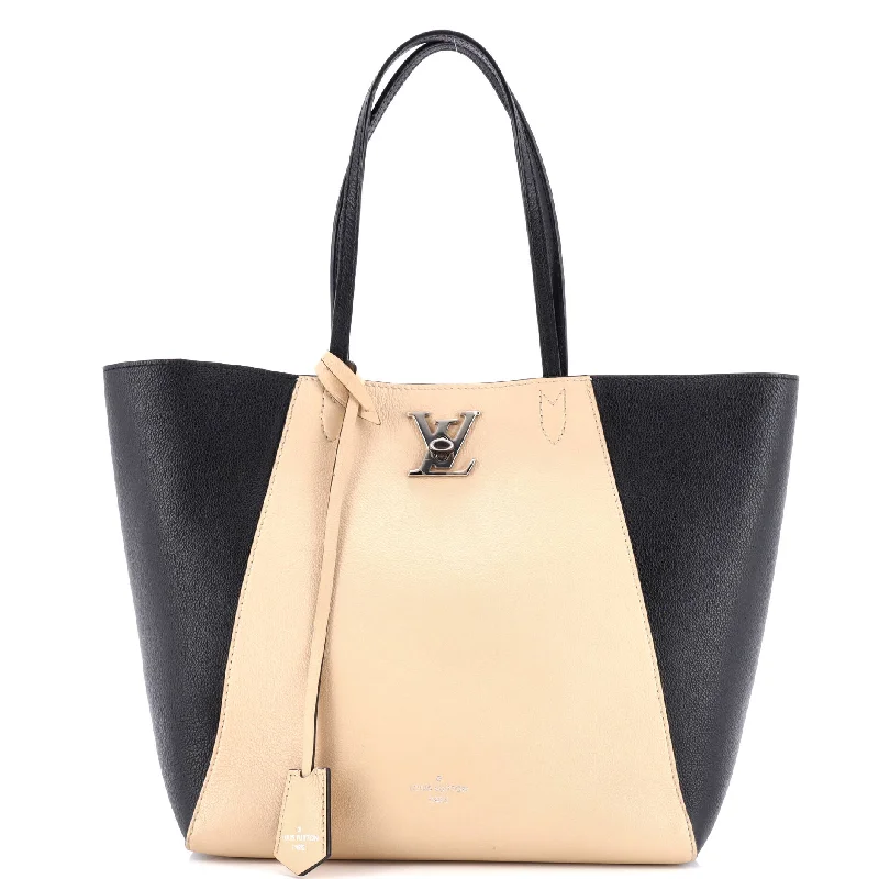 Women's Tote Bag with Magnetic Closure in Orange for Easy Access on the GoLockme Cabas Leather Women's Tote Bag with Magnetic Closure in Orange for Easy Access on the GoLockme Cabas Leather