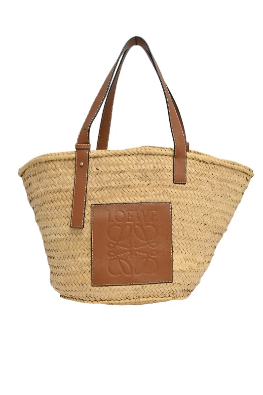 Patchwork Tote Bag in Denim with Vintage - Inspired Designs for a Retro Appeal[WB5894] Loewe | Tote Bag
