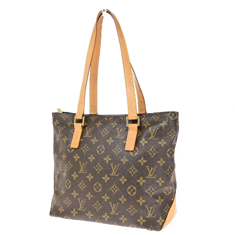Women's Tote Bag with Inner Compartments in Gray for Organizing Everyday EssentialsWomen's Tote Bag with Detachable Pouch in Purple for Added ConvenienceLouis Vuitton Cabas Piano  Canvas Tote Bag (Pre-Owned)