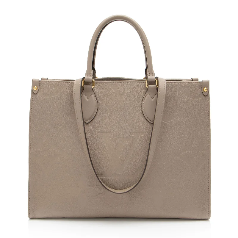 Women's Tote Bag with Zipper Closure in Red for Secure StorageTote Bag with Adjustable Shoulder Strap in Olive Green for Comfortable CarryingLouis Vuitton Giant Monogram Empreinte Onthego MM Tote Women's Tote Bag with Zipper Closure in Red for Secure StorageTote Bag with Adjustable Shoulder Strap in Olive Green for Comfortable CarryingLouis Vuitton Giant Monogram Empreinte Onthego MM Tote