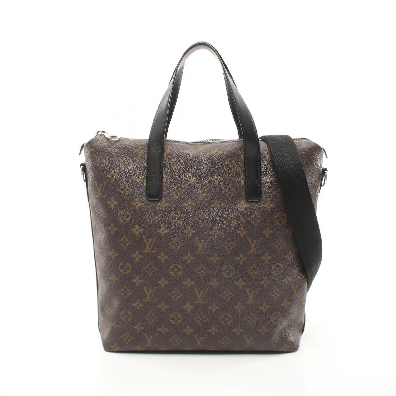 Tote Bag with Adjustable Shoulder Strap in Olive Green for Comfortable CarryingEmbroidered Tote Bag in Beige with Floral Motifs for a Boho - Chic VibeLouis Vuitton Monogram Macassar Tote Bag