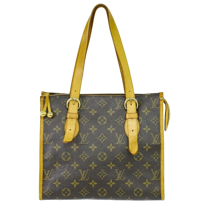 Shoulder Bag with Chain Strap in Silver for a Trendy AppearanceLouis Vuitton Popincourt  Canvas Shoulder Bag (Pre-Owned)