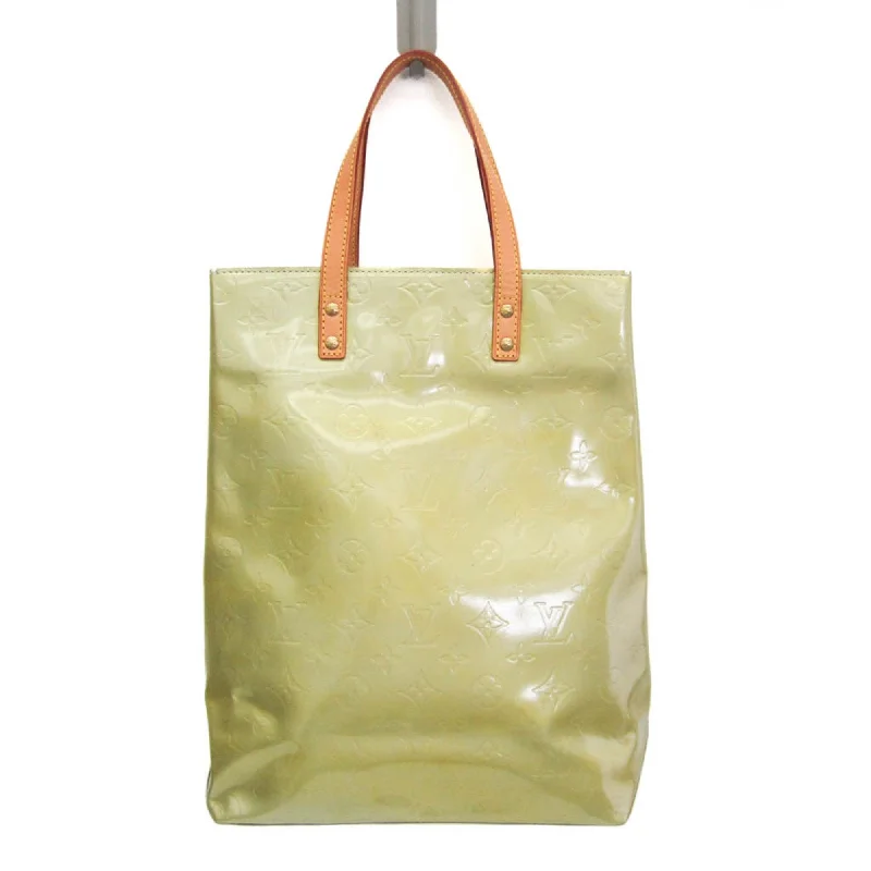 Tote Bag with Adjustable Shoulder Strap in Olive Green for Comfortable CarryingMonogrammed Tote Bag in Brown Leather with Personalized Initials for a Custom and Elegant TouchLouis Vuitton Reade  Patent Leather Tote Bag (Pre-Owned)